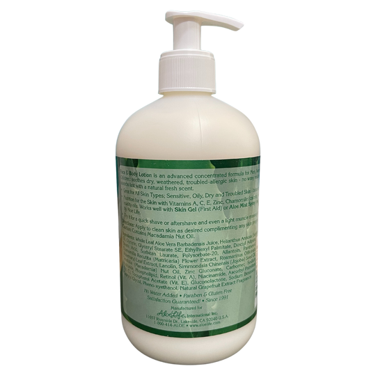 Face & Body Lotion
