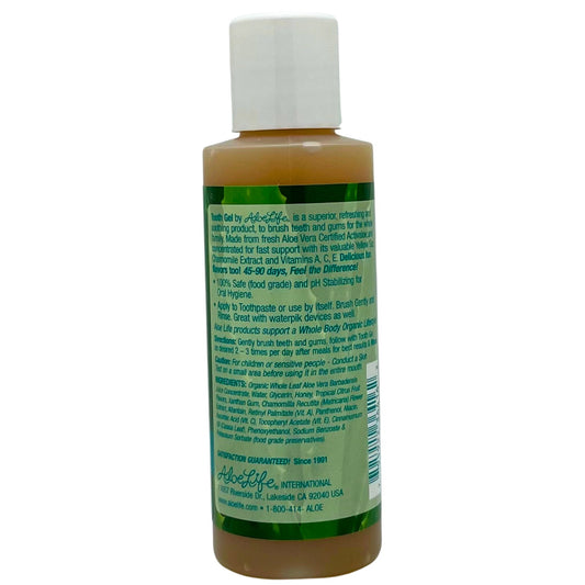 Tooth Gel 4oz New Citrus Cinnamon Twist or Original Unflavored