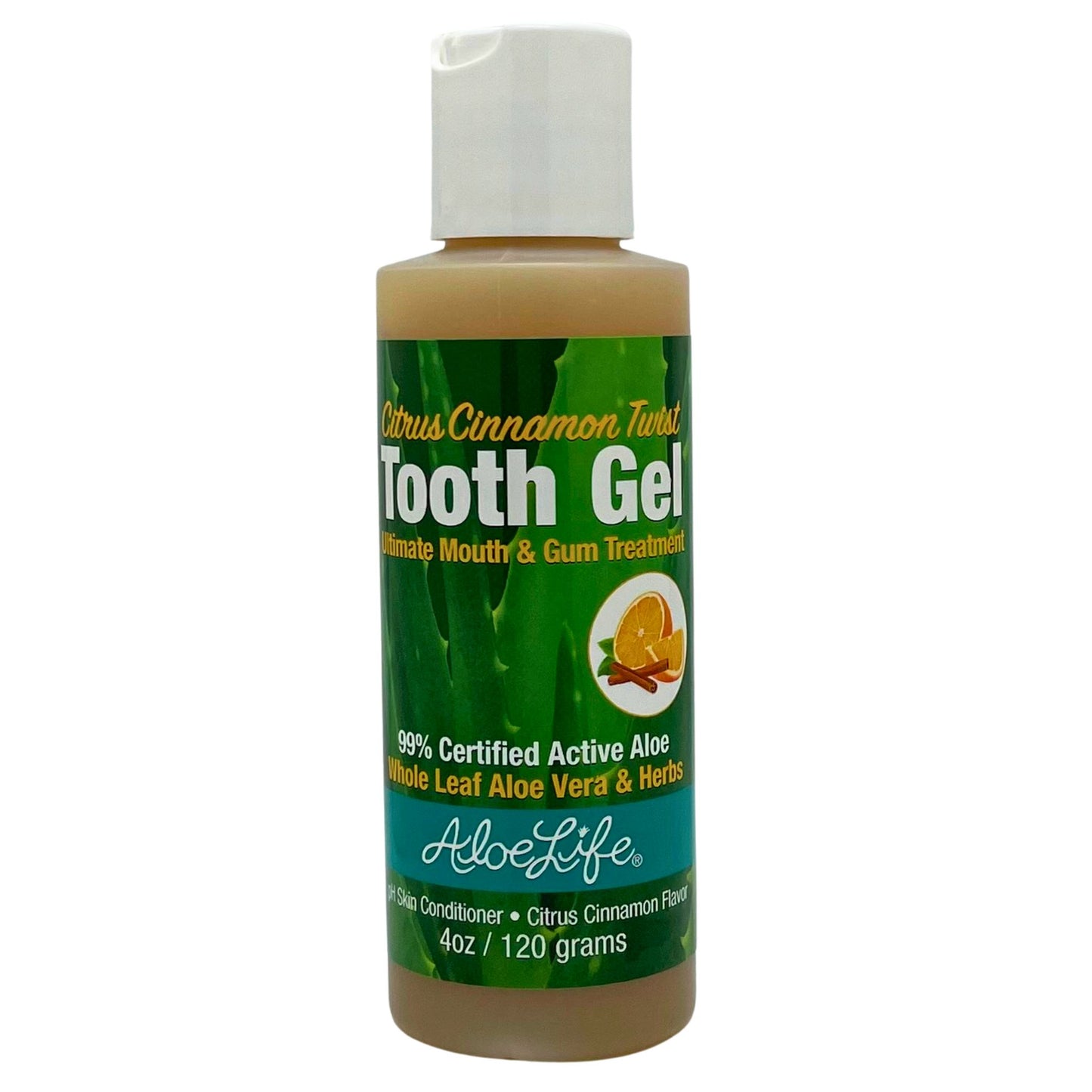 Tooth Gel 4oz New Citrus Cinnamon Twist or Original Unflavored
