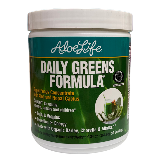 DAILY GREENS TABLETS AND DAILY GREENS POWDER! Daily Greens Formula 9.34oz Powder and Daily Greens Formula 210 Tablets
