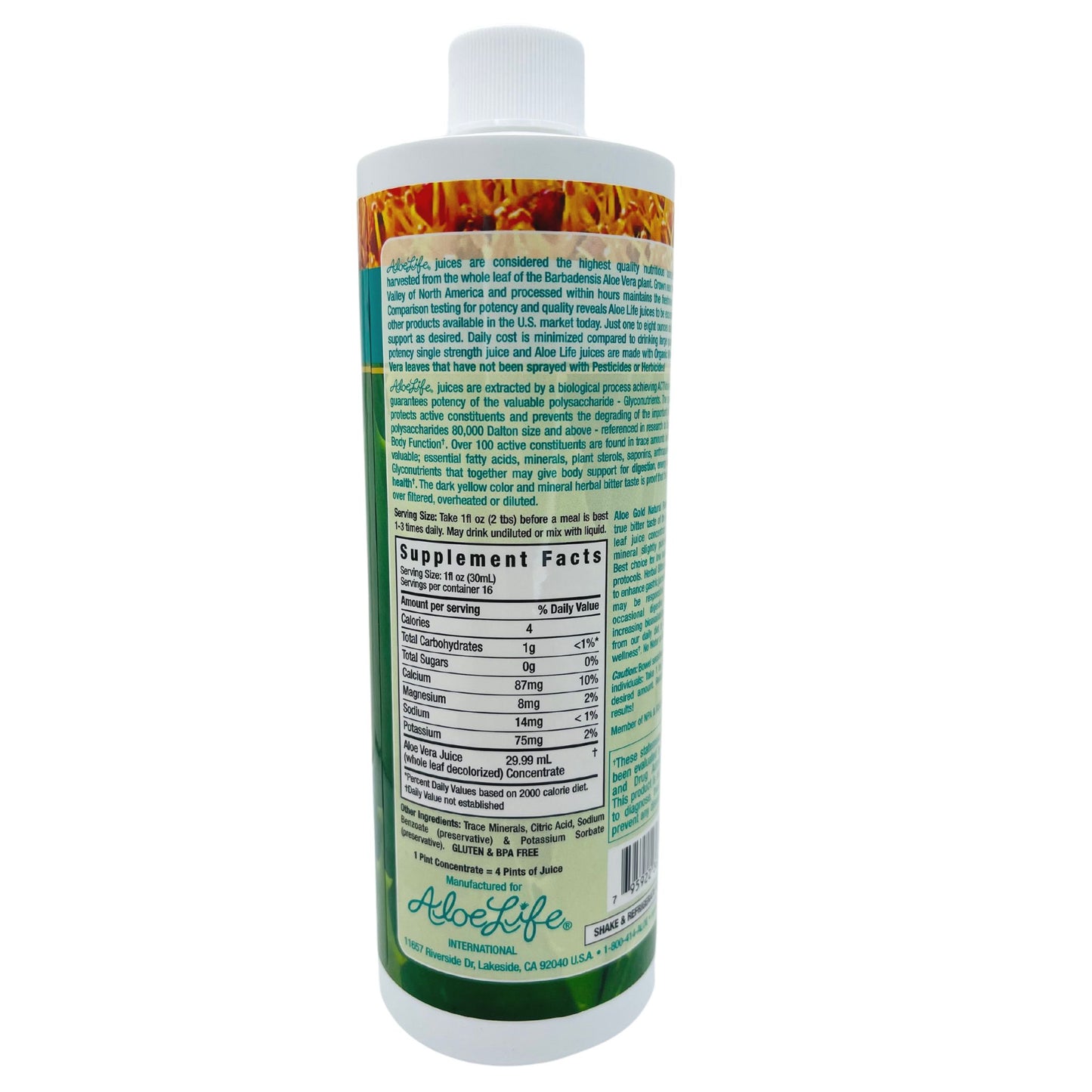 Aloe Gold Whole Leaf Juice Concentrate