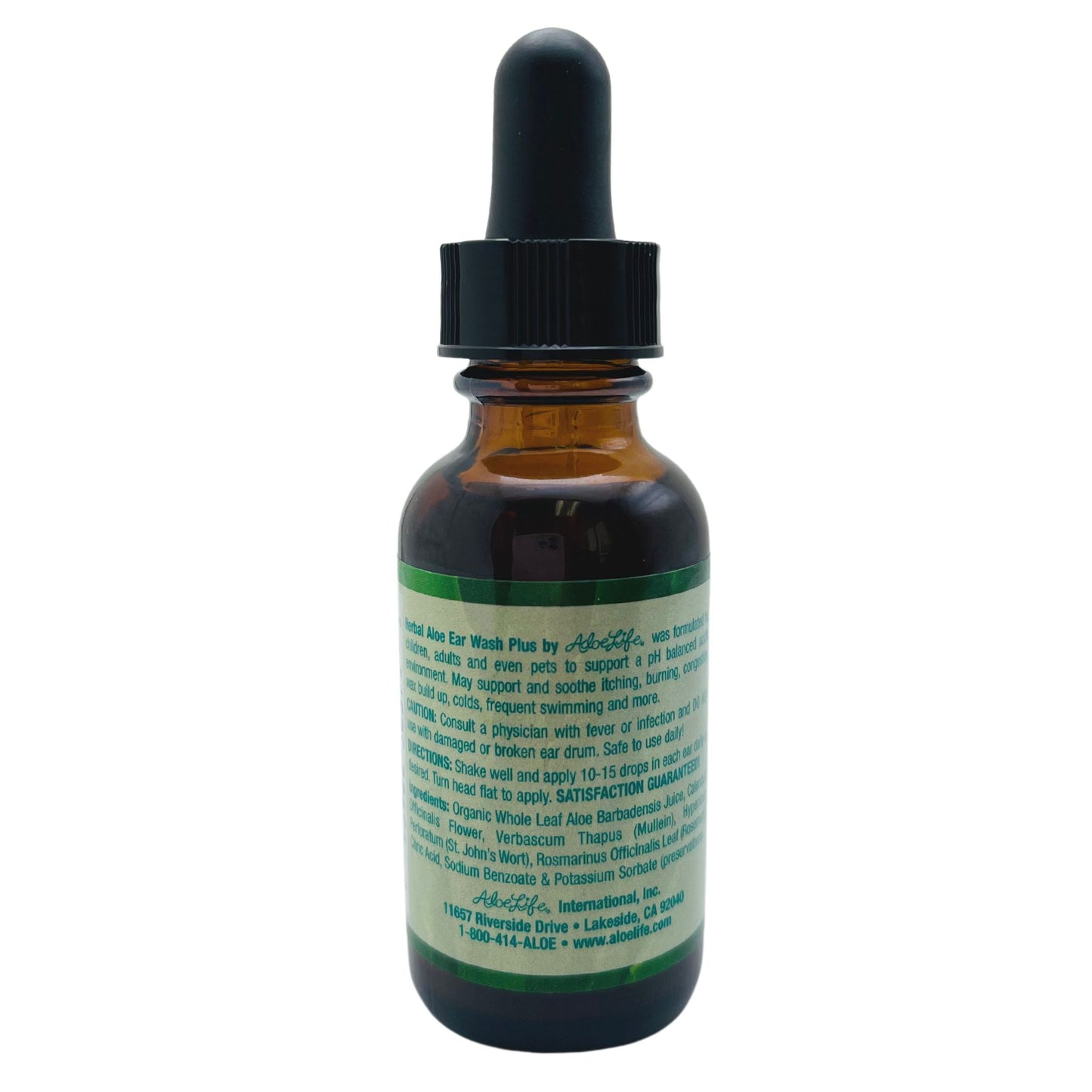 Herbal Aloe Ear Wash Plus 1oz