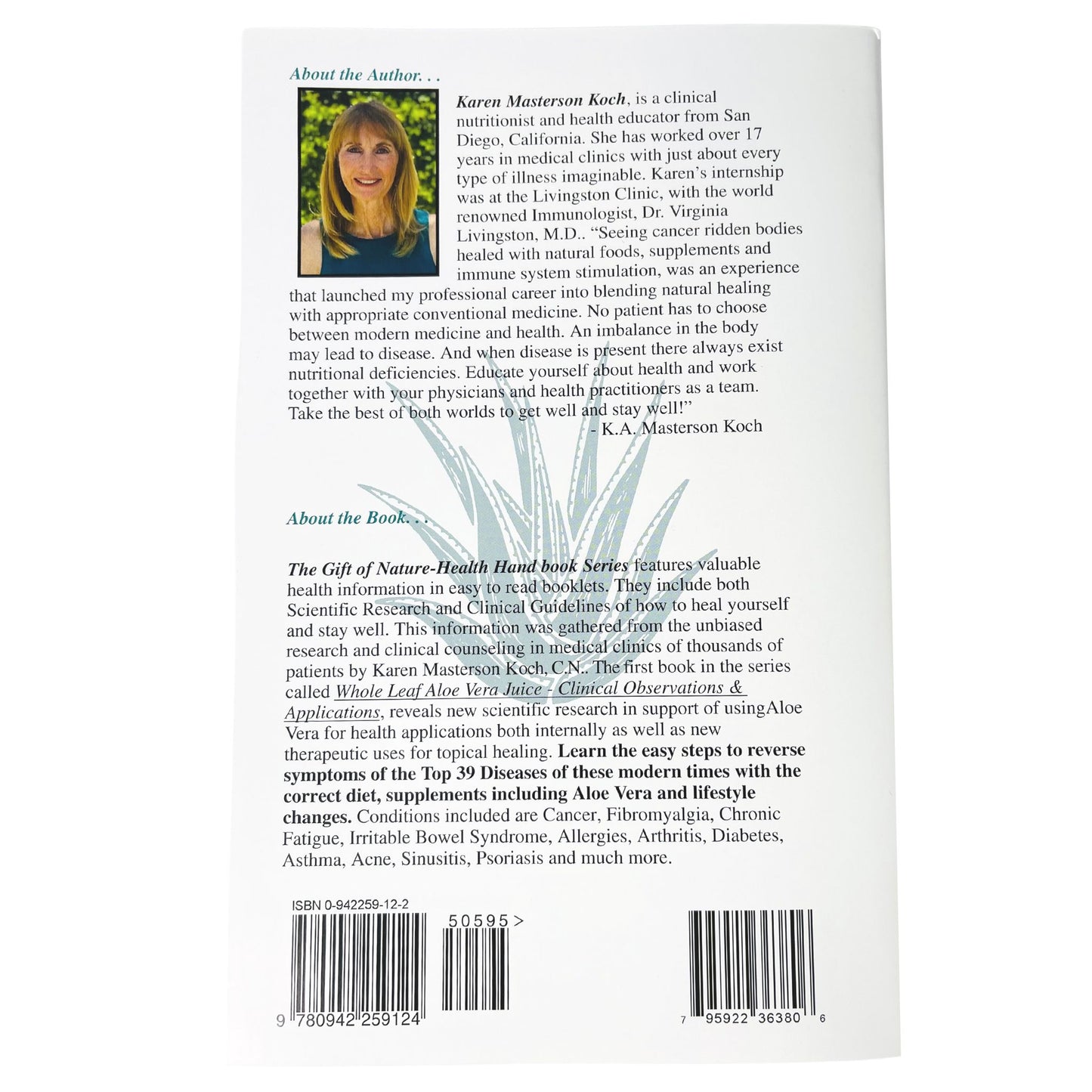 "Gift of Nature" - Whole Leaf Aloe Vera Book