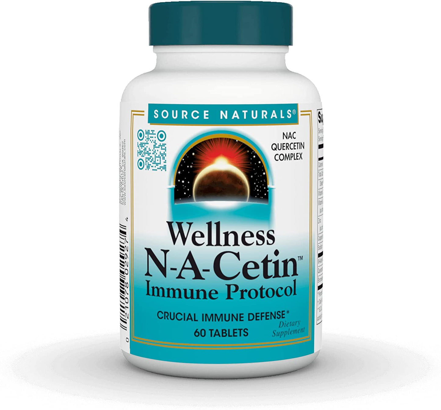 Source Naturals Wellness N-A-Cetin Immune Protocol 60 Tablets