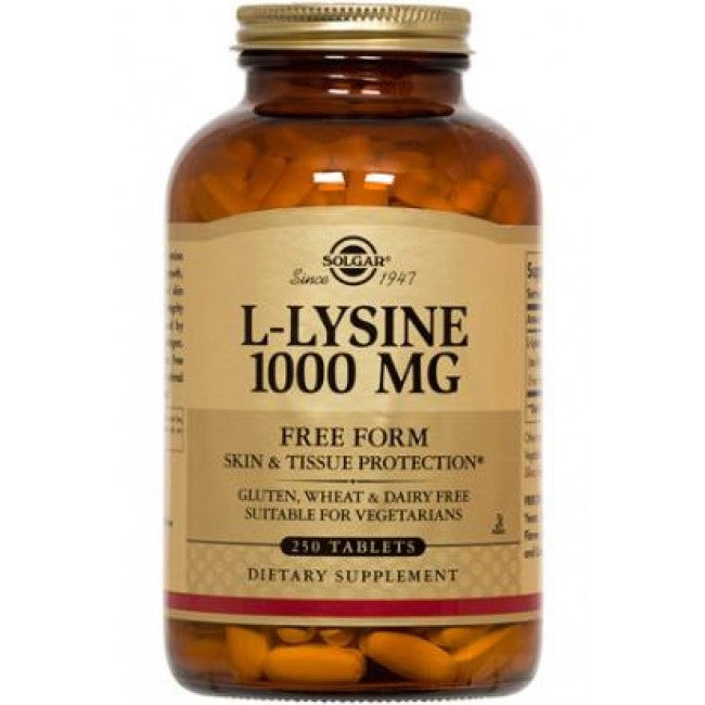 Solgar L-Lysine 1000 MG 100 Tablets