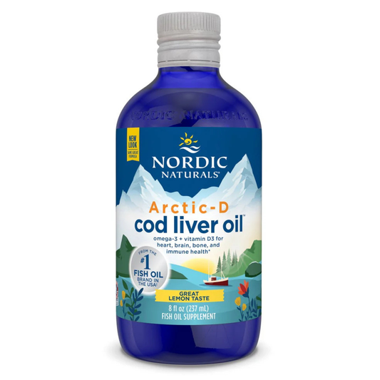 Nordic Naturals Arctic D Cod Liver Oil 8oz