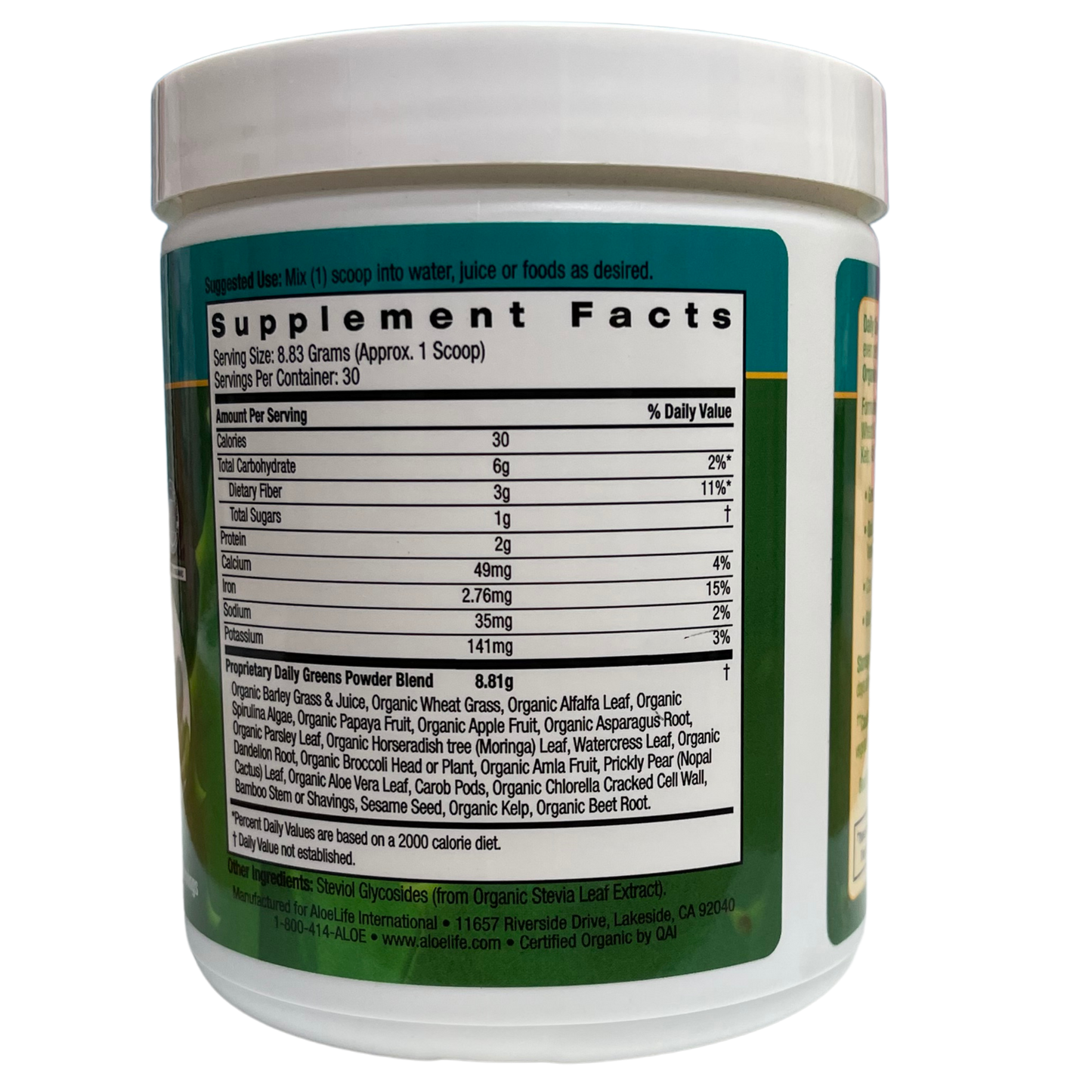 DAILY GREENS TABLETS OR DAILY GREENS POWDER! Daily Greens Formula 9.34oz Powder and Daily Greens Formula 210 Tablets