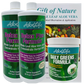 Limited Time Special - Health Unlimited Detox Bundle  Advanced Detox Plus Formula 2 Quarts & Daily Greens Formula Powder 9.34OZ  *Plus Free Gift of Nature Book Included with Purchase.