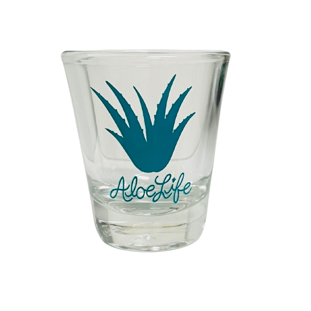 Aloe Life Shot Glass