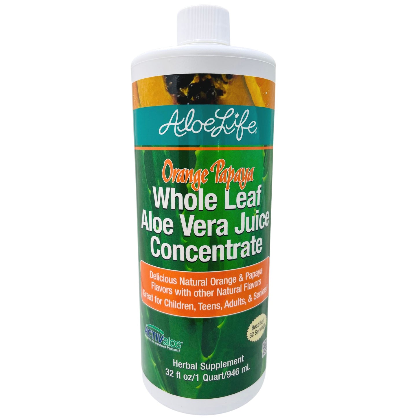 Orange Papaya Whole Leaf Aloe Juice Concentrate