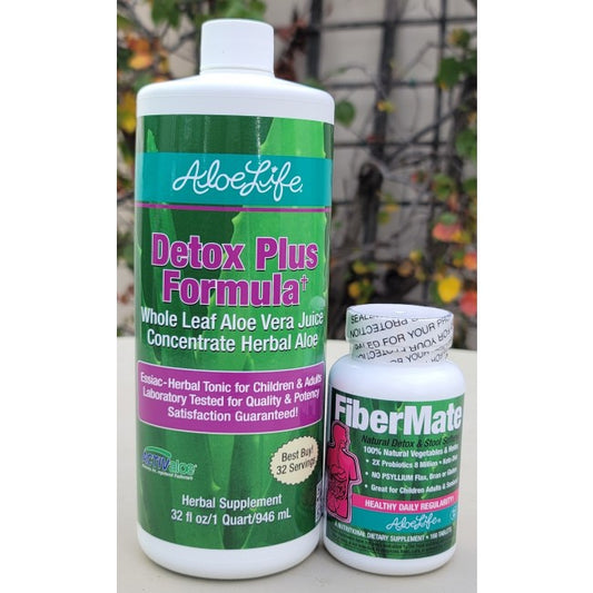 Detox & Renewal Bundle - 20% DISCOUNT Detox Quart and FiberMate Tablets